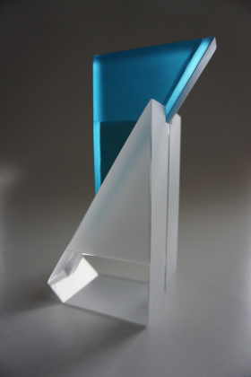 Glasschliff: Prisma Verschiebung 1